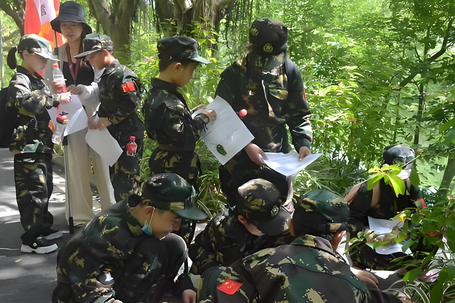 深圳铁军少年户外技能训练营圆满结营