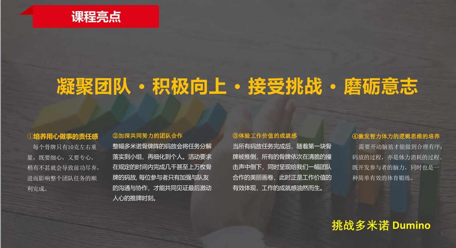 JR-DMR-2024大型主题团建：挑战多米诺